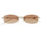Lisp / Gold Transparent Yellow & Brown Gradient Lens